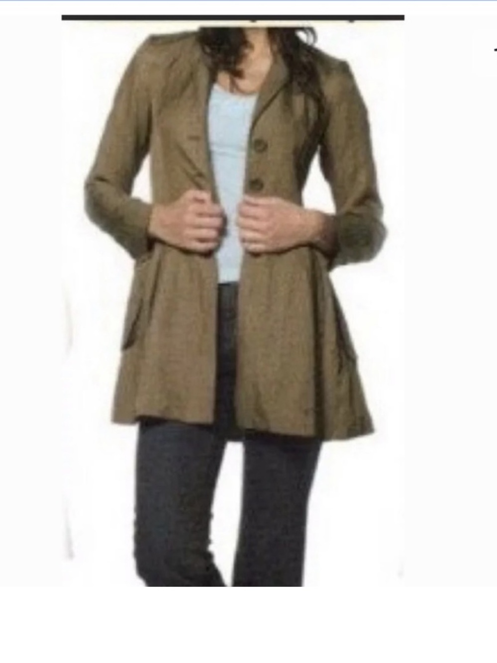 Cabi Treasure Hunter Trench Jacket. Size M